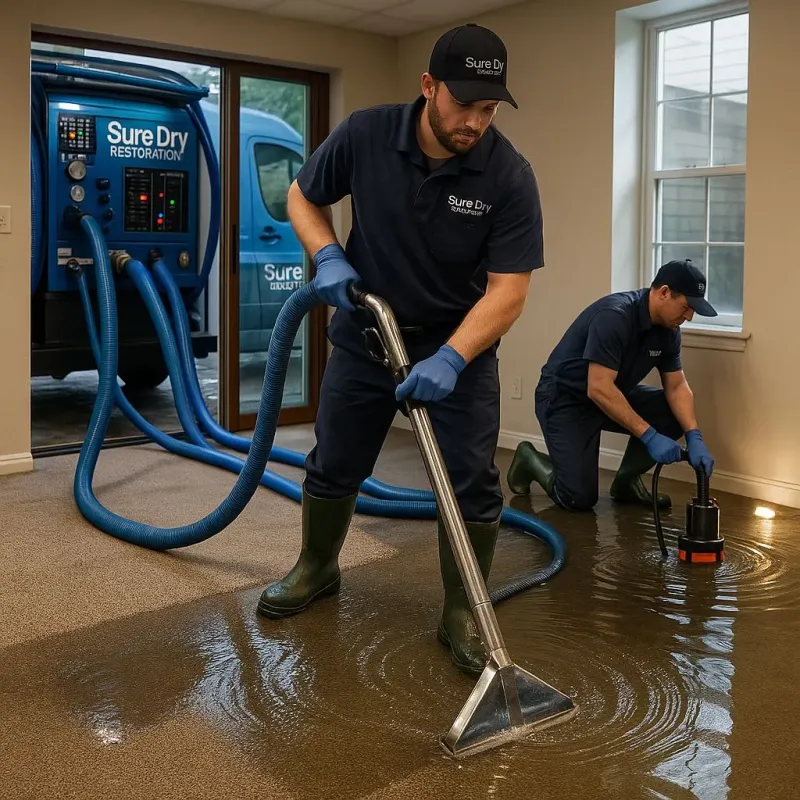 Water Extraction and Removal process in Oakmont, PA